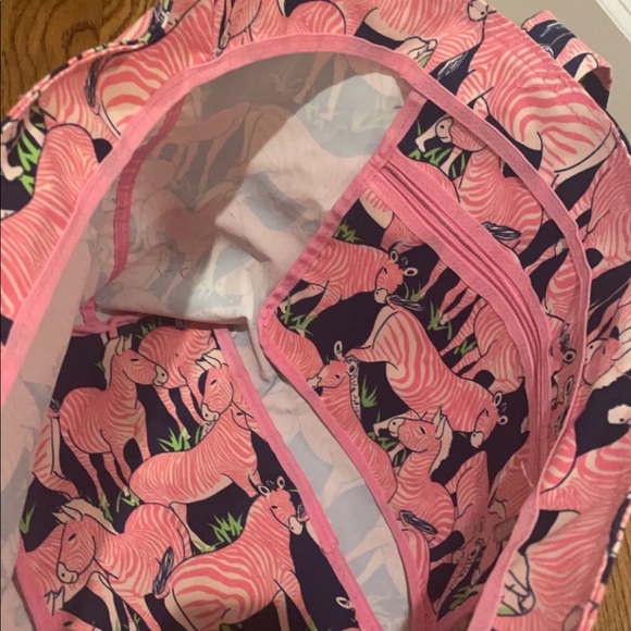 simply southern overnight travel bag wipe-off material - Picture 2 of 2